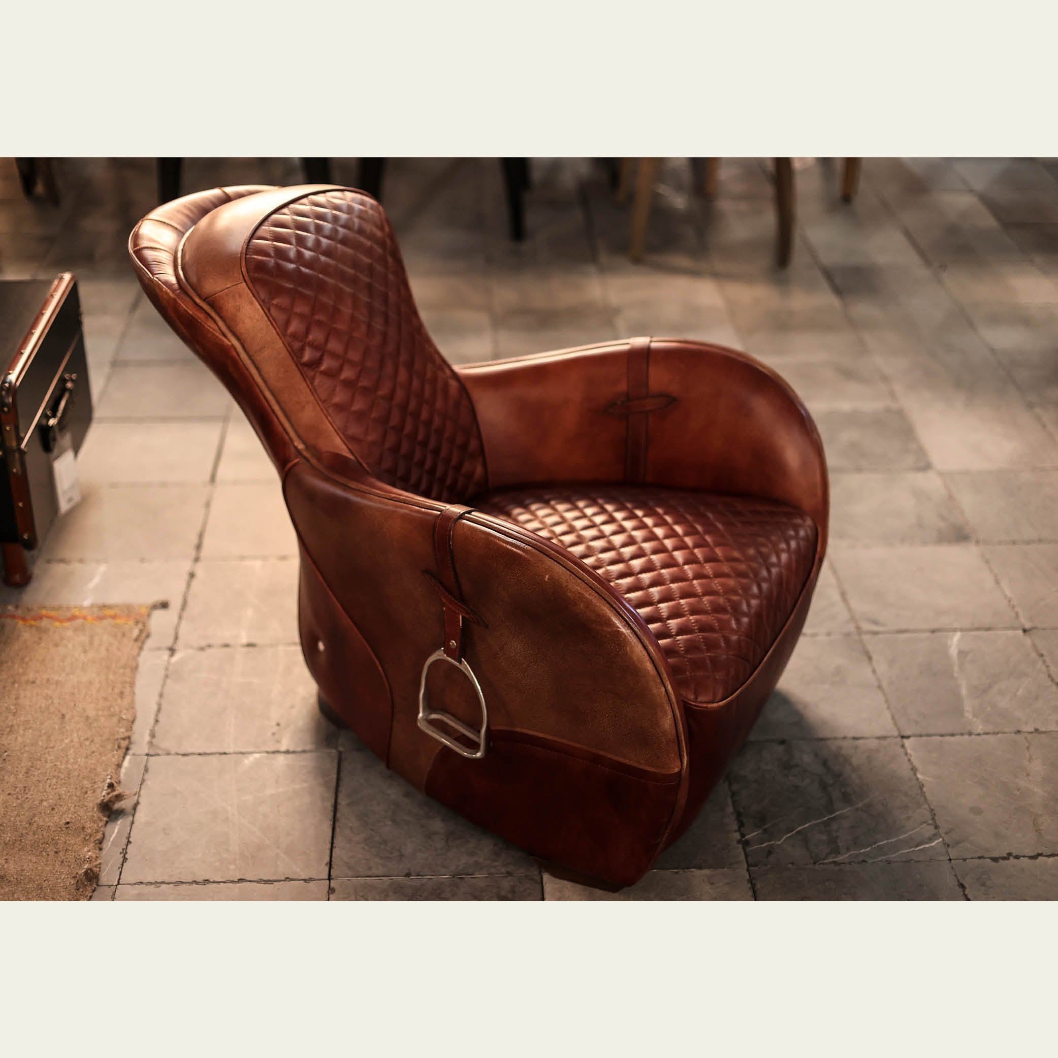 EXPO Timothy Oulton SADDLE armchair