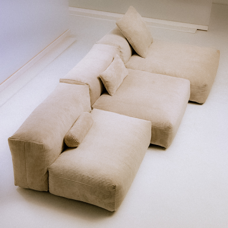 Modular sofa element Pique - 84x63