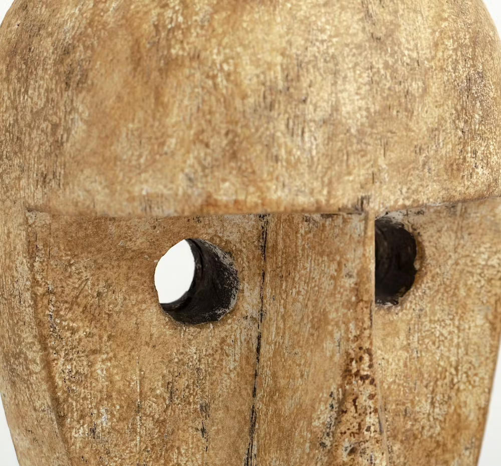Masque sculpture en bois LILLI