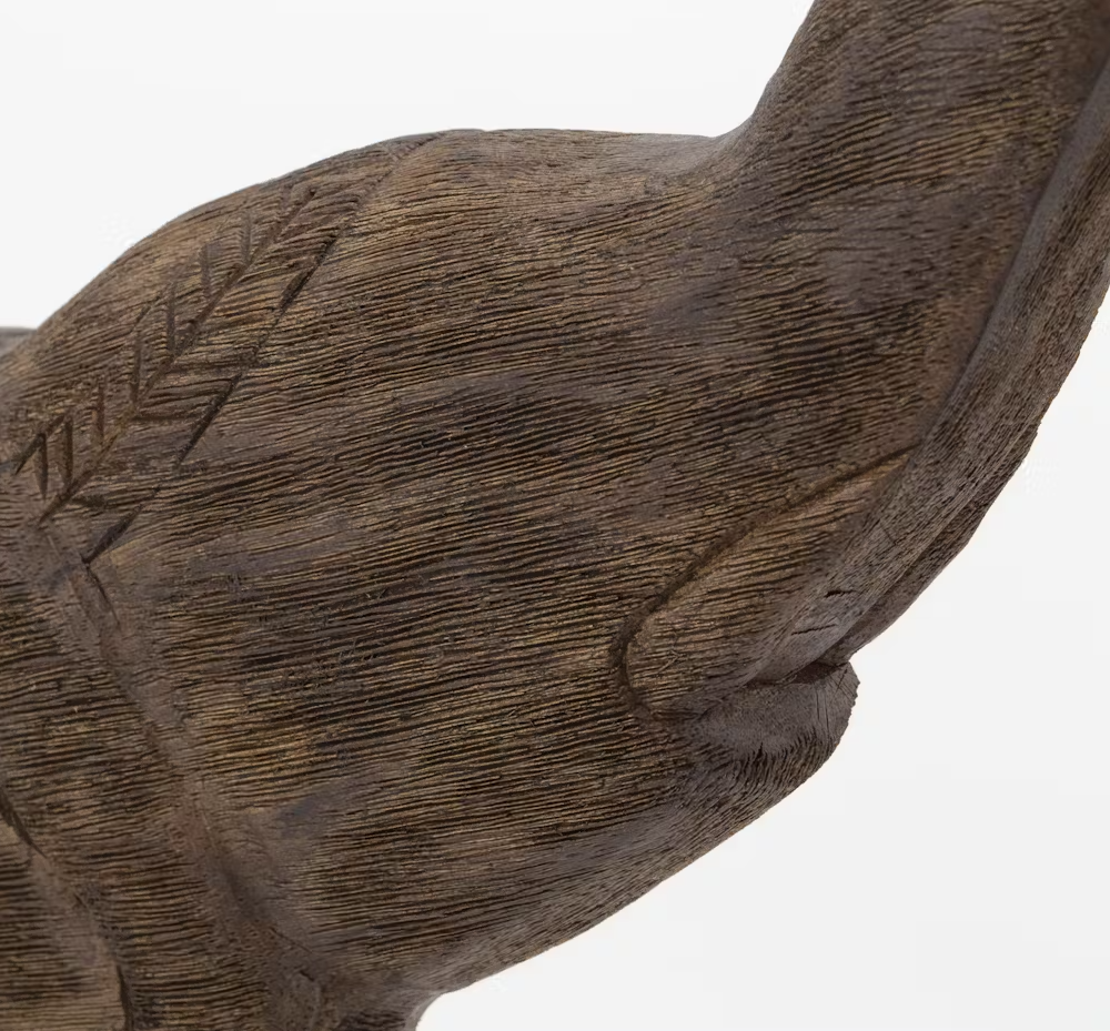 Wooden sculpture Elephant REMI
